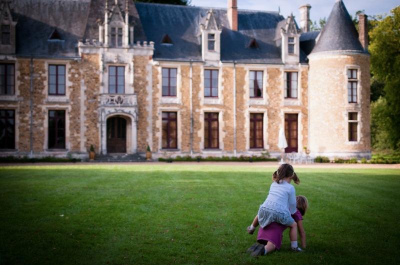 Chateau De Cheronne Bed & Breakfast Tuffe Exterior photo